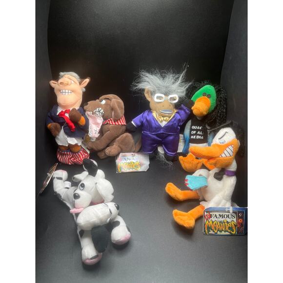 RARE VTG Imfamous Meanies NOS Clinton Quack Media Fi-Do DonKeyng Quack Nicholson - Picture 1 of 3